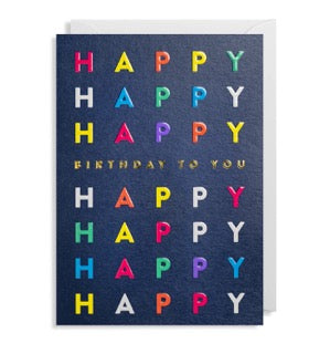 Happy Happy Birthday to You Card