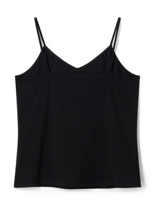 Chalk UK Organic Cotton Lauren Vest Top | Black