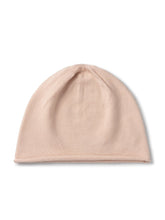Load image into Gallery viewer, Soft pink elegant fine knit beanie hat