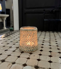 Load image into Gallery viewer, Create a beautiful light with these Moroccan candle holder mini lanterns