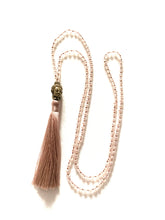 Load image into Gallery viewer, Soft pink Buddha necklace