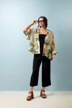 Load image into Gallery viewer, A honeysuckle kimono in soft summer colours from One Hundred Stars