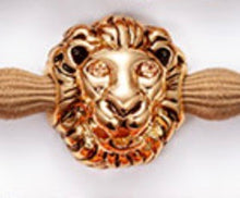 Load image into Gallery viewer, Lion&#39;s Head Bling Bangle Band | Camel