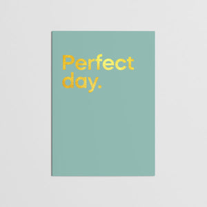 Perfect Day Music Card