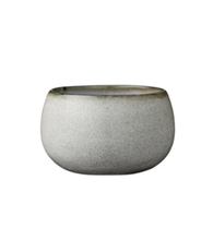 Load image into Gallery viewer, amera rustic ceramic small bowl white sand
