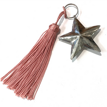 Load image into Gallery viewer, Large star keyring 7 X 7 cm