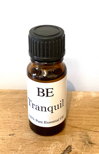 A tranquil blend of essential oils containing  frankincense, bergamot, marjoram and sage