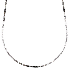 Necklace 45 cm : Nancy : Silver Plated