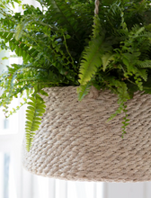 Load image into Gallery viewer, Hanging Jute Plant Pot | Tapered