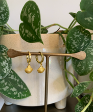 Load image into Gallery viewer, Gold Shell Earrings