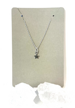 Load image into Gallery viewer, Sterling Silver Mini Charm Necklace | Star