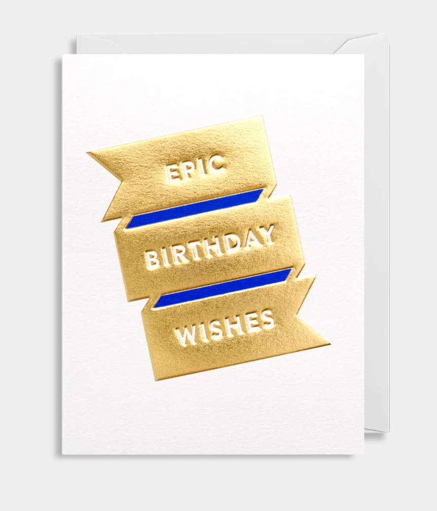 MINI CARD | Epic Birthday Wishes