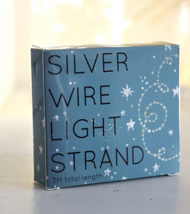 Mini Silver Wire String Lights