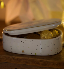 Load image into Gallery viewer, Moon And Stars Ceramic Trinket Box