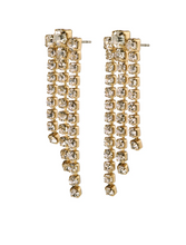 Load image into Gallery viewer, Waterfall Statement Crystal Earrings
