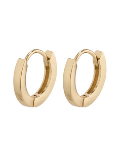 Huggie Hoop Gold Earrings : Arnelle
