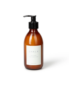 A hand and body lotion with the scent of fig and olive