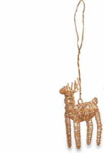 Ramya Wire Reindeer | Antique Brass