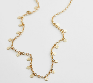 PANNA coin necklace gold-plated