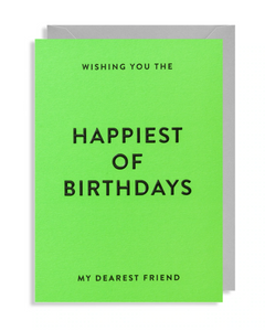 Brightest green Happy Birthday