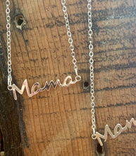 Load image into Gallery viewer, Mama Necklace | Gold &amp; Silver