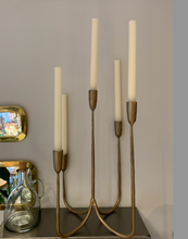 Load image into Gallery viewer, Long rustic natural ivory dinner candles