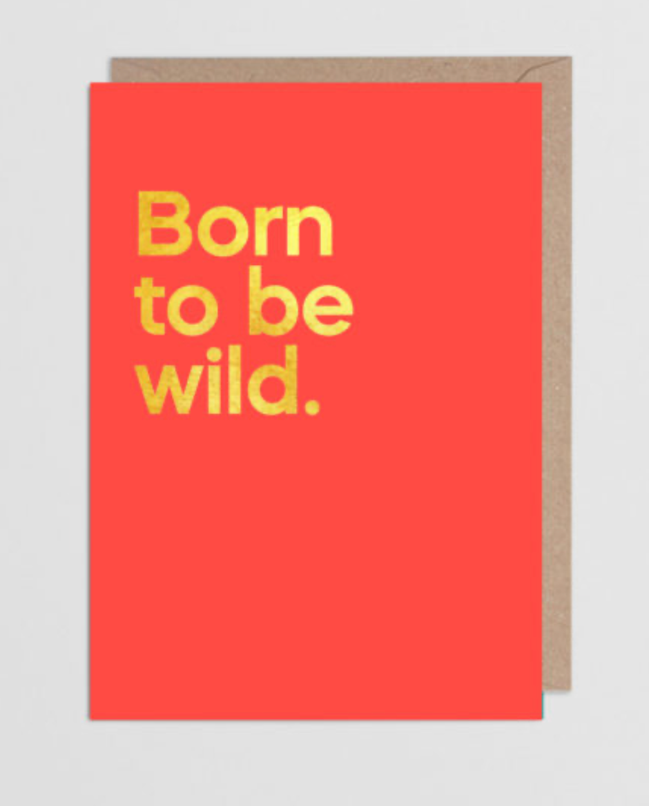 Born to be Wild Music Card. Simply Scan the QR code and play the tune.