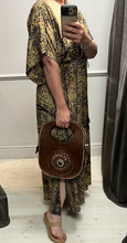 Load image into Gallery viewer, Moroccan Handbag with Long Strap and Circular Design