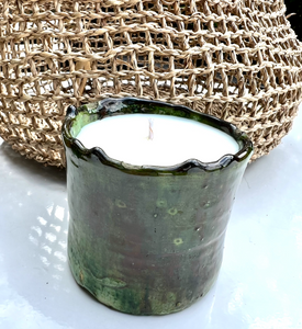 Tamegroute Pot Insect Repellent Citronella and Peppermint Candle