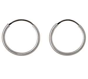 SANNE mini hoop earrings | Gold and Silver