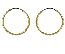 Load image into Gallery viewer, SANNE small hoop earrings | Gold and Silver