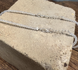 Crystal Necklace | 16 inch | Clear Quartz