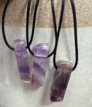 Load image into Gallery viewer, Crystal Pendants on a Short Cord.