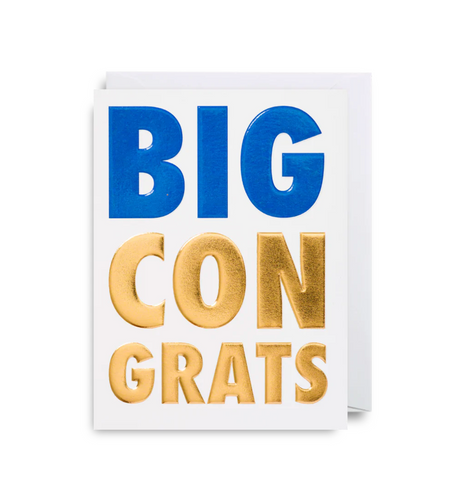 MINI CARD | Big Con Grats