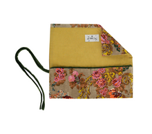 Load image into Gallery viewer, Velvet Jewellery Roll | Autumn Chintz | One Hundred Stars