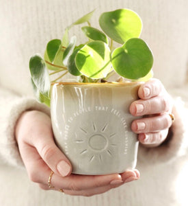 Sunshine Indoor Plant Pot 9 X 10 cm