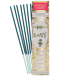 Beautifully designed packaging on these Arthouse Unlimited Charity incense sticks 