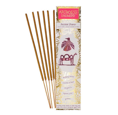Passion Power Incense – Sensual Blend - ARTHOUSE UNLIMITED