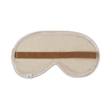 Load image into Gallery viewer, Faux Fur Eye Mask | Pebble | CHALK