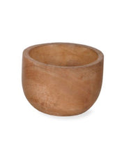 Load image into Gallery viewer, Mango wood bowl Small: H 6 x  Diameter 9cm