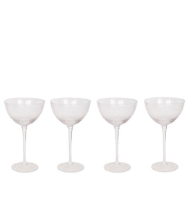 Art Deco inspired cocktail glasses