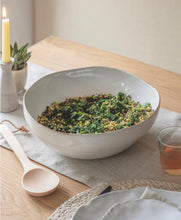 Load image into Gallery viewer, Ithaca Large White Salad Bowl | Ceramic