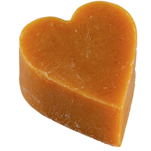 Citrus and Turmeric Palm Free Heart Soap 40g