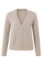 Load image into Gallery viewer, Yaya Fluffy Mohair and Wool Mix Cardigan | Taupe