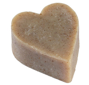 Heart shaped this Heyland and Whittle soap is a gentle natural colour infused with Lavender for that relaxing vibe. 