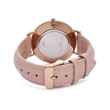 Load image into Gallery viewer, Elie Beaumont large Oxford pink watch