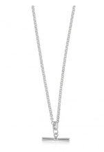 Load image into Gallery viewer, T Bar Chunky Chain Necklace