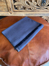 Load image into Gallery viewer, A pure cashmere mens scarf in a classic rectangular shape with fringed ends for extra detail. Supersoft and luxurious in classic colours.
