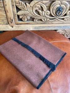 A pure cashmere mens scarf in a classic rectangular shape with fringed ends for extra detail. Supersoft and luxurious in classic colours.
