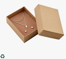 Load image into Gallery viewer, TULLY Recycled Giftset Necklace &amp; Earstuds | Gold and Silver plated